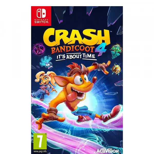 Switch Crash Bandicoot 4 It's about time