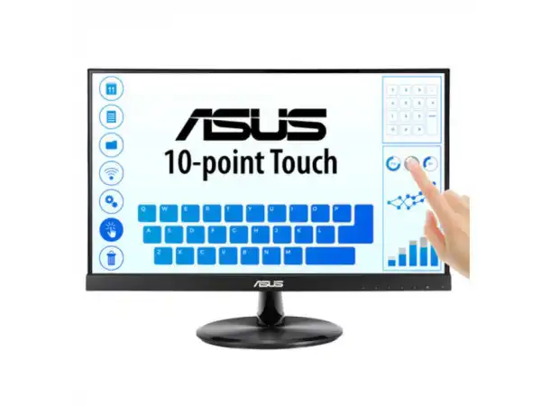 Monitor ASUS VT229H 21.5''/IPS, touch/1920x1080/60Hz/5ms GtG/VGA,HDMI/VESA/zvučnici/crna