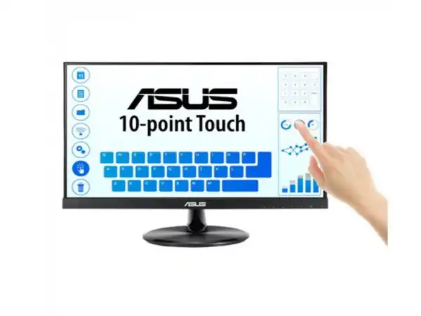 Monitor ASUS VT229H 21.5''/IPS, touch/1920x1080/60Hz/5ms GtG/VGA,HDMI/VESA/zvučnici/crna