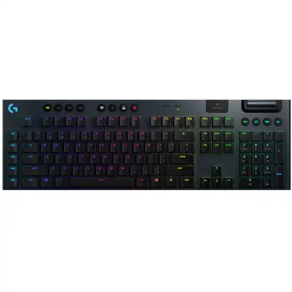 LOGITECH G915 LIGHTSPEED Wireless Mechanical Gaming Keyboard - CARBON - US INTL - CLICKY ( 920-009111 ) 