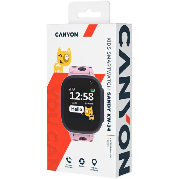 CANYON Pametni sat Sandy KW-34, roza