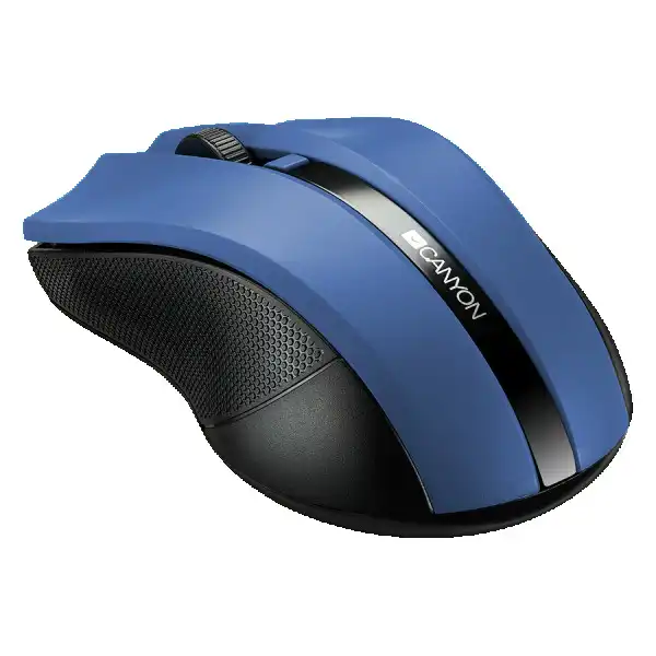 CANYON MW-5 2.4GHz wireless Optical Mouse with 4 buttons, DPI 80012001600, Blue, 122*69*40mm, 0.067kg ( CNE-CMSW05BL ) 