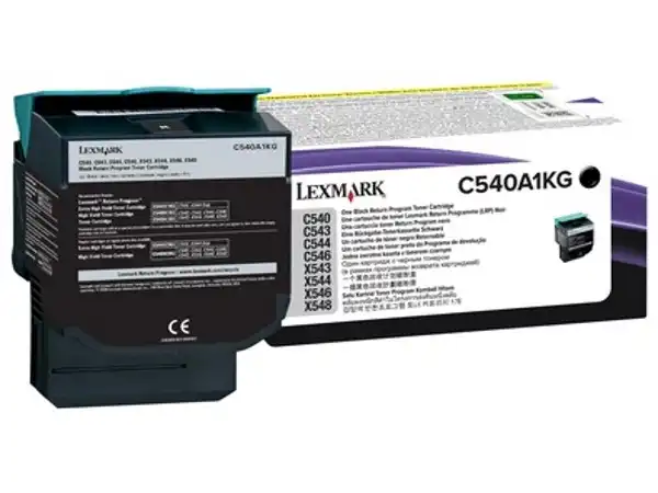 Toner LEXMARK C54x, X54x Return Program/crna